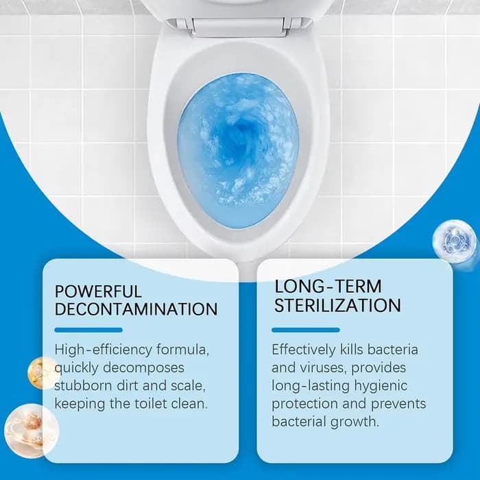 Nettoyant puissant pour toilettes