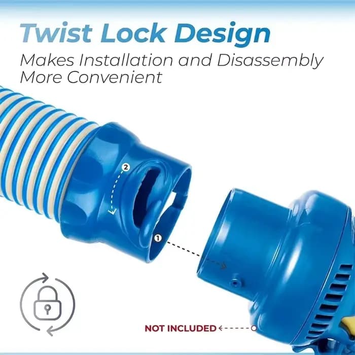 Accessoires adaptateur de tuyau d'aspirateur de piscine pour nettoyeur
