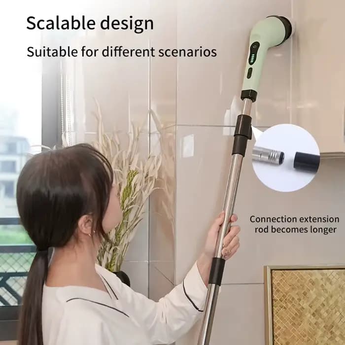 Brosse de nettoyage électrique 9 en 1