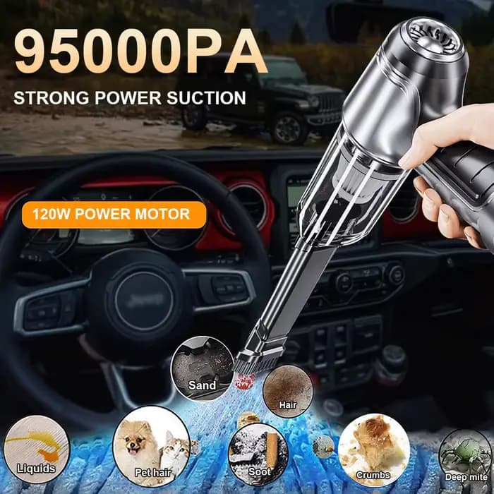 Aspirateur portable sans fil pour voiture et maison