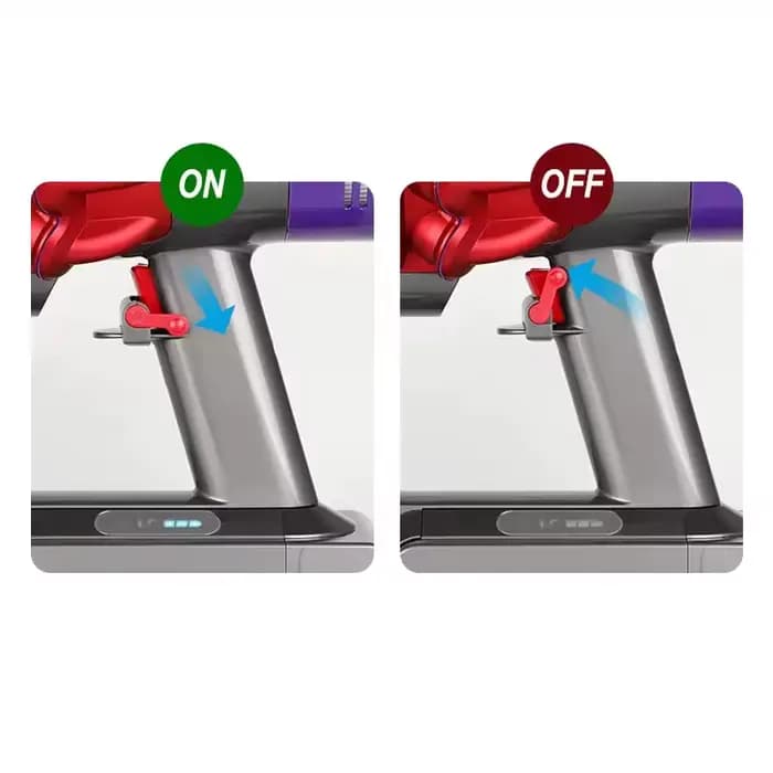 Bouton de commutation pour aspirateur Dyson V6