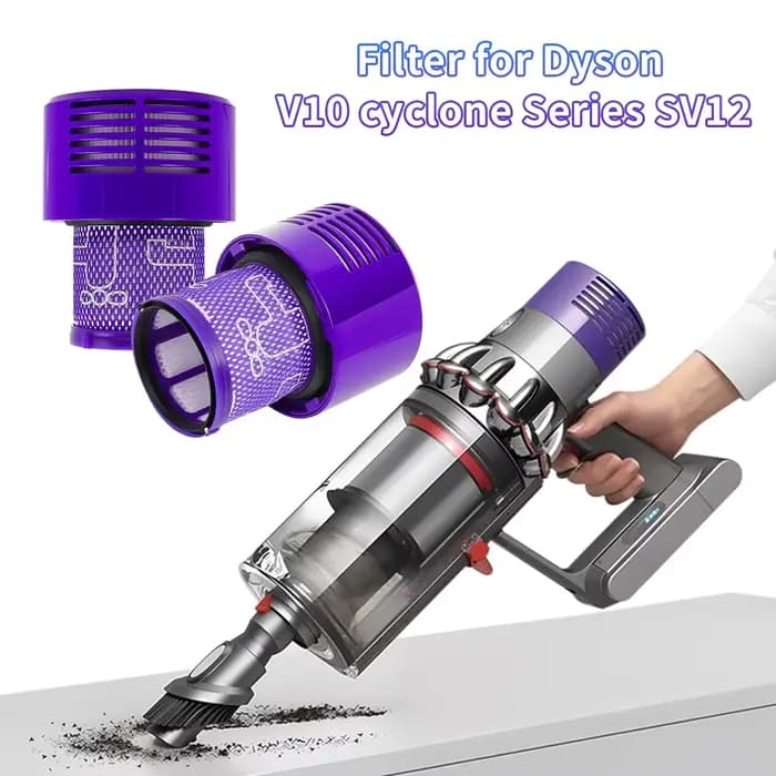 Filtre HEPA pour aspirateur sans fil Dyson V10 SV12
