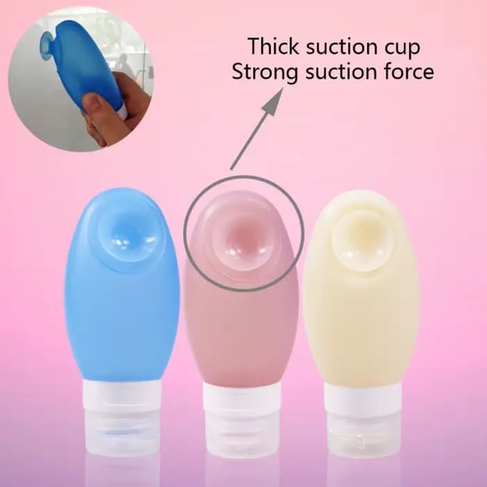 Bouteille fendue de 100ml avec ventouses
