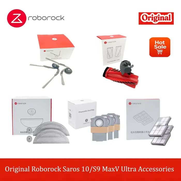 Accessoires d'origine Roborock Saros10 : brosse principale