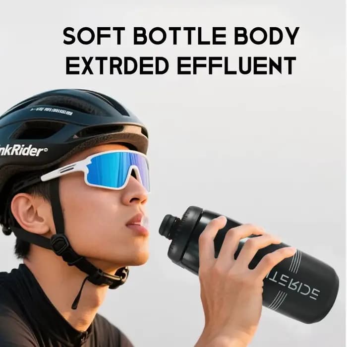 LITERIDE 610 ml/710 ml bouteille de vélo vtt vélo de route bouteille d'eau Sports de plein air en plastique Portable grande capacité boisson cyclisme