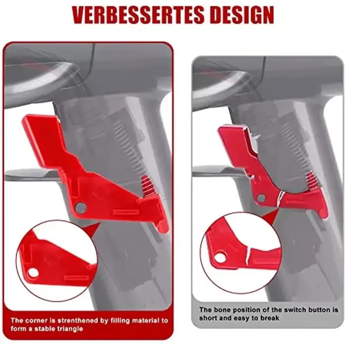 Joli à Bouton de Déclenchement pour Aspirateur Dyson V11 V10 V15