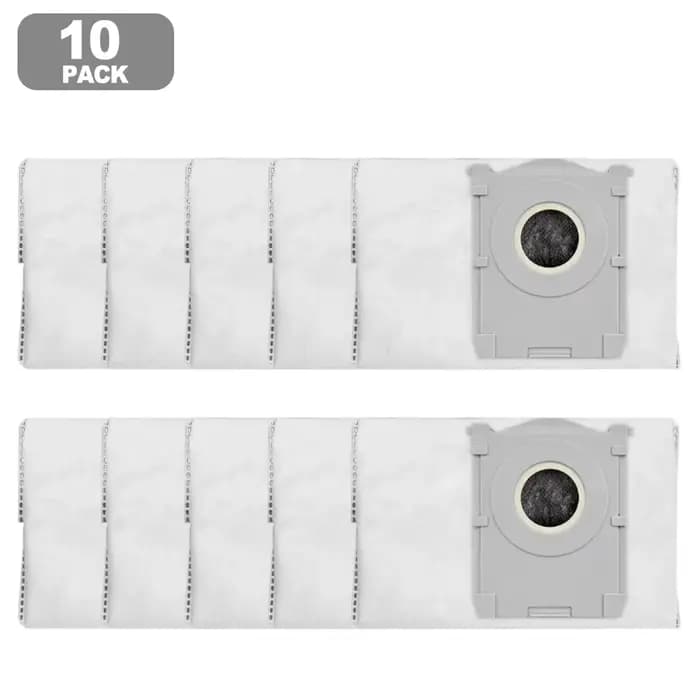 Sacs à poussière pour Ecovacs, Deebot T90 Pro, version réservoir d'eau Omni, filtres de remplacement pour station de vidage automatique 3,5 L, paquet de 4/10