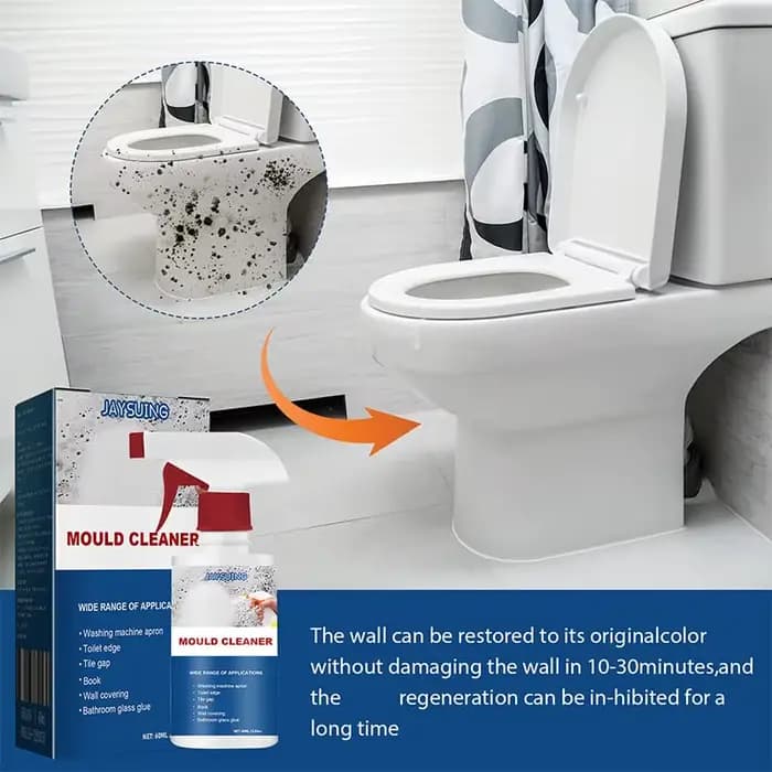 Nettoyant moussant puissant multi-usages pour les moisissures