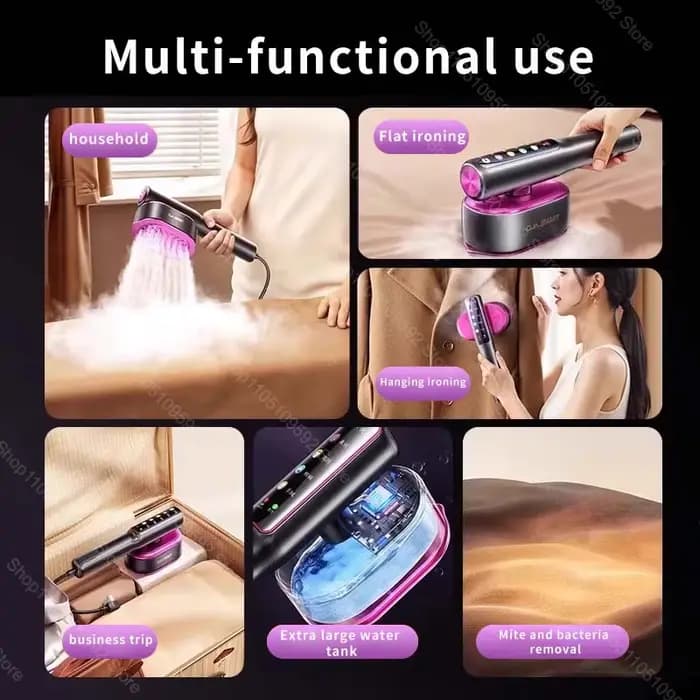 Fer à vapeur portatif pour vêtements