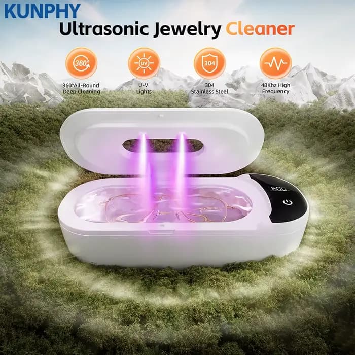 KUNPHY 400ml nettoyeur à ultrasons professionnel dentaire