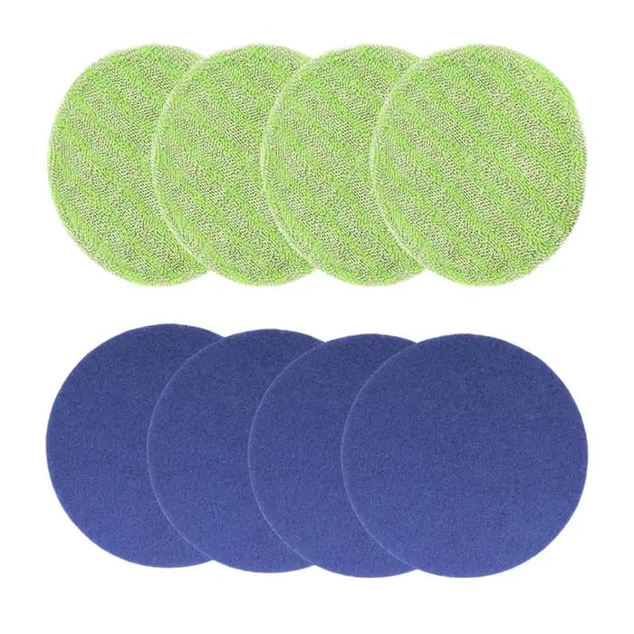 Tampons de vadrouille ronds de 6