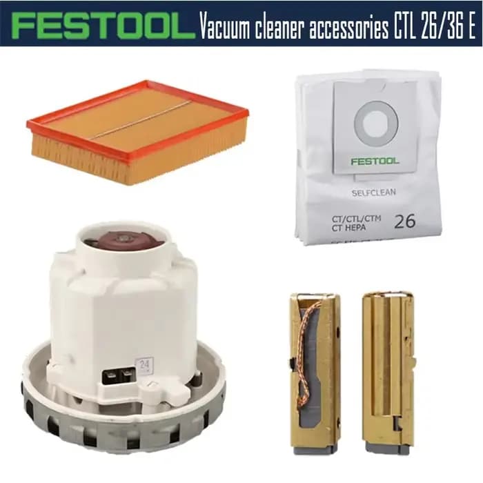 Sac d'aspirateur 5 pièces FESTOOL aspirateur accessoire d'origine CTL MIDI MINI CT 15