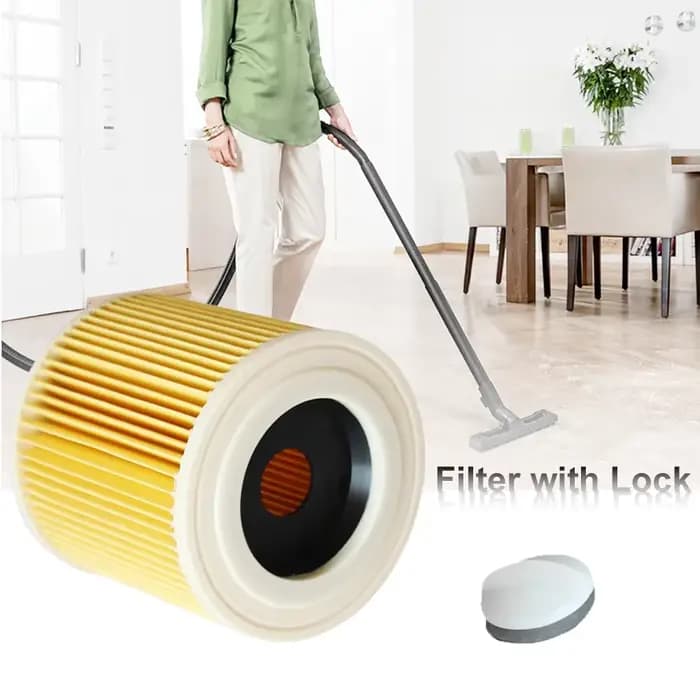 Filtre à poussière pour aspirateur Karcher Rowenta