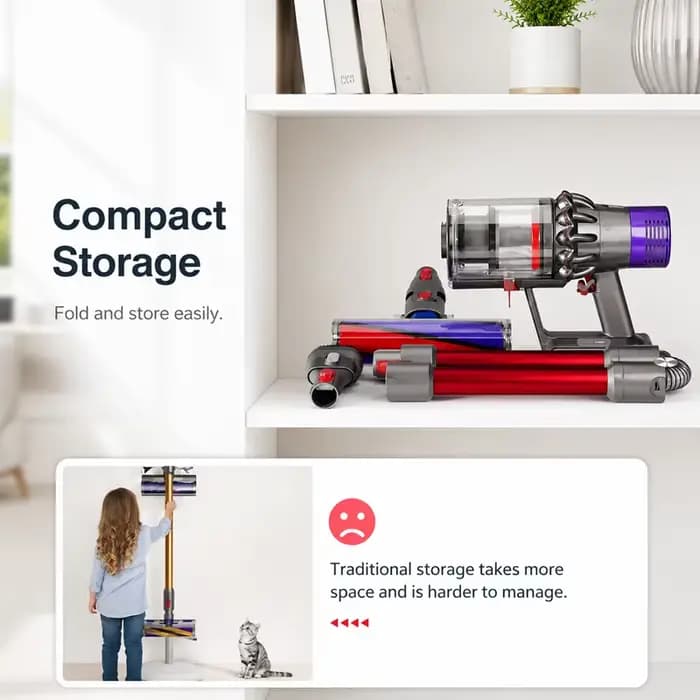 Tuyau Flexible pour aspirateur Dyson