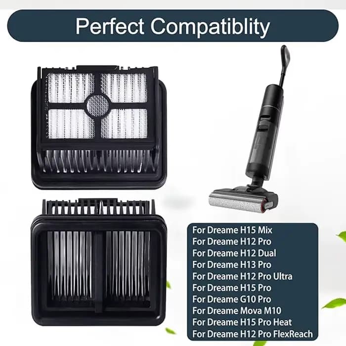 Filtre HEPA de remplacement pour Dreame H12 Pro/H12 Pro FlexReach/H12 Dual/H12 Pro Ultra/H13 Pro/H15