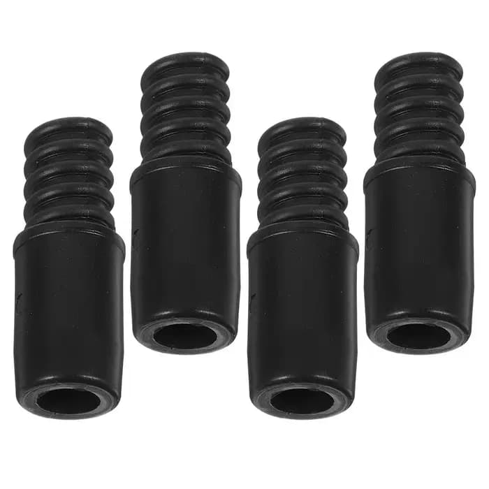 4 embouts filetés pour manches de balai