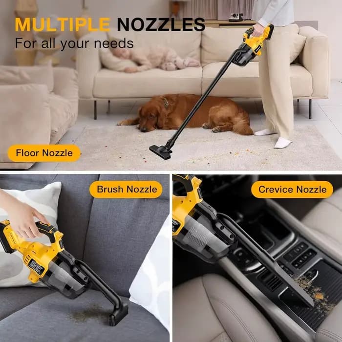Aspirateur à main sans fil 5 en 1 pour batterie Makita 18V