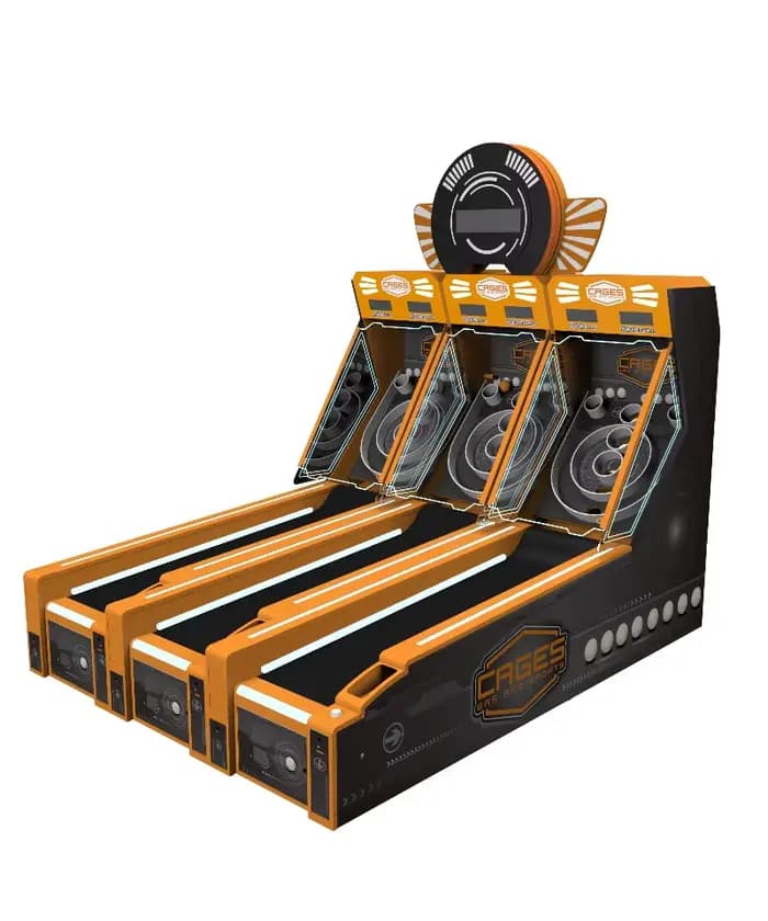 Machine à percer les balles de bowling, jeu de bowling d'intérieur pour 3 joueurs, pour centre de divertissement, personnalisable