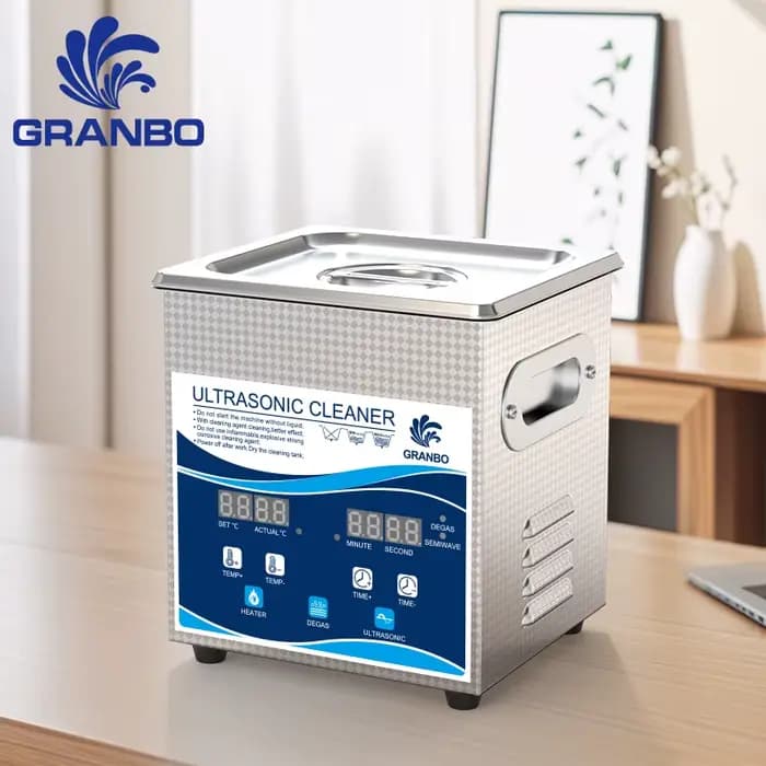 Nettoyeur à ultrasons verre bijoux montre outils 1L 40KHz Machine de nettoyage