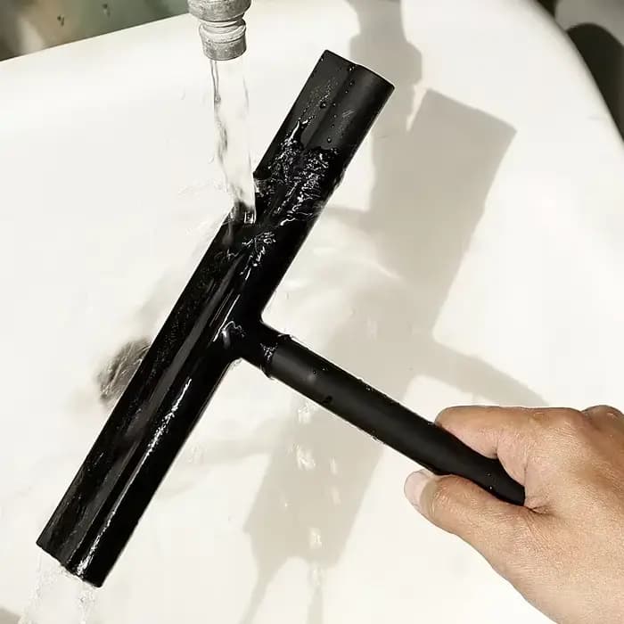 Raclette de douche, essuie-glace pour vitres