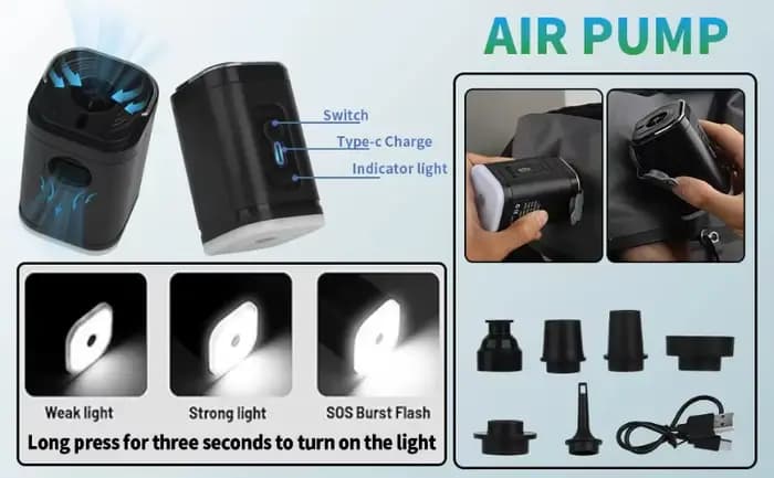 Sac de Compression sous vide 17L avec pompe à Air