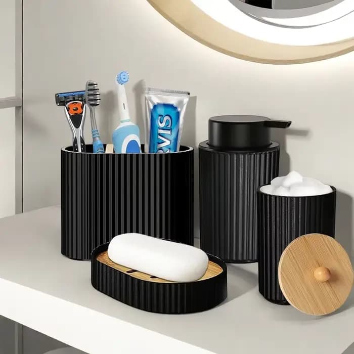 1 ensemble d'accessoires de salle de bain