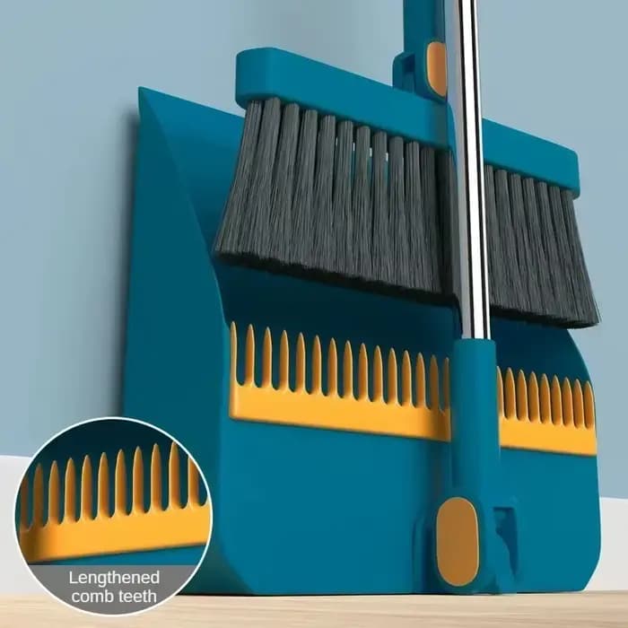 Ensemble balai et pelle à poussière pliables