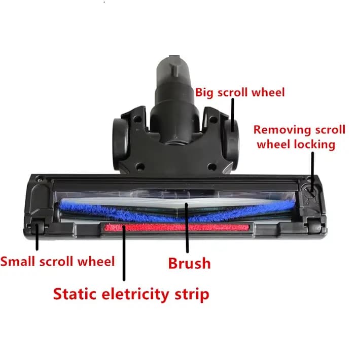 Tête d'aspirateur pour tous les 32mm de diamètre intérieur