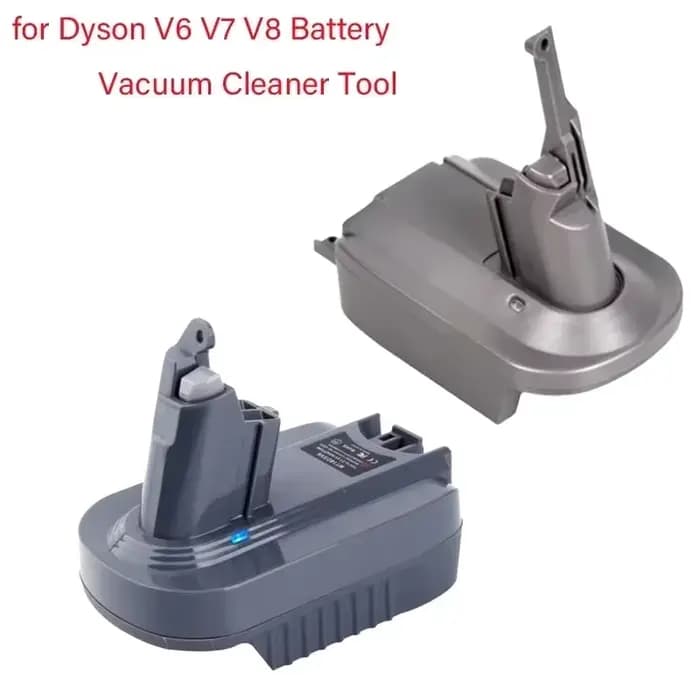 Adaptateur de batterie pour aspirateurs Dyson série V6 V7 V8 MT18DSV6 DM18DSV6 DM18DSV78 pour Batteries Dewalt/Makita/Milwaukee 18V