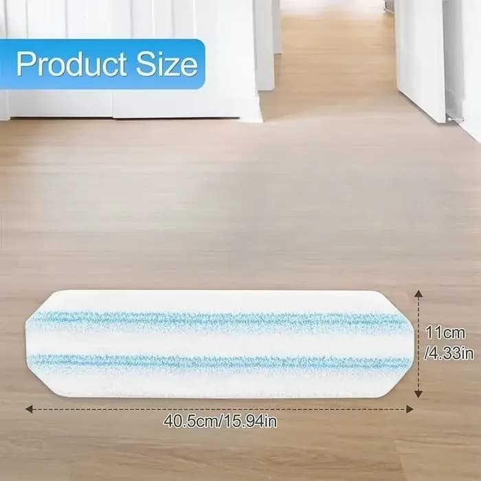 Tampons de serpillière plats en microfibre lavables et réutilisables pour Vileda H2pro