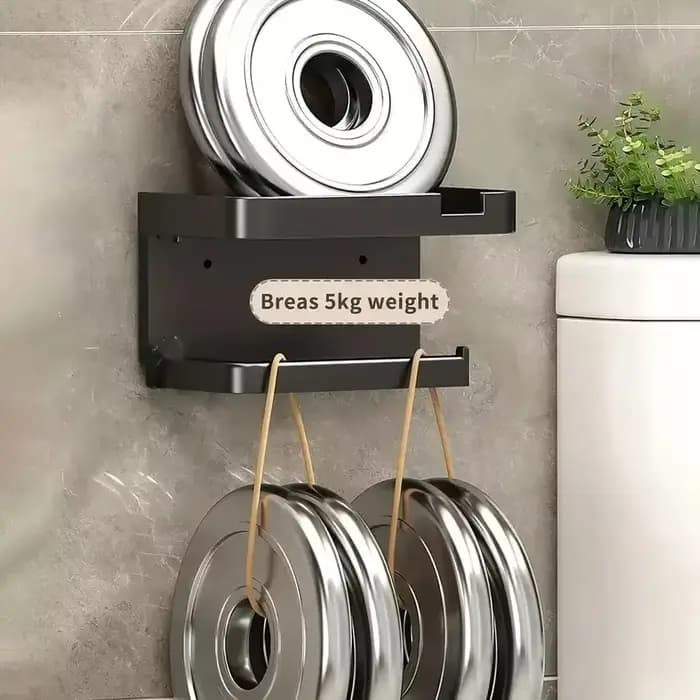 Porte-papier hygiénique facile à installer