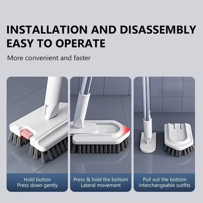 Brosse de nettoyage pour salle de bain 95 cm