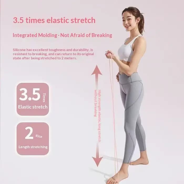 Bandes de résistance en silicone en forme de 8