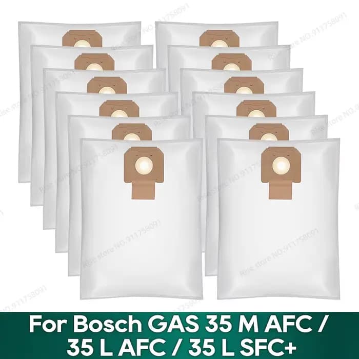 Sac à poussière compatible pour Bosch GAS 35 M AFC