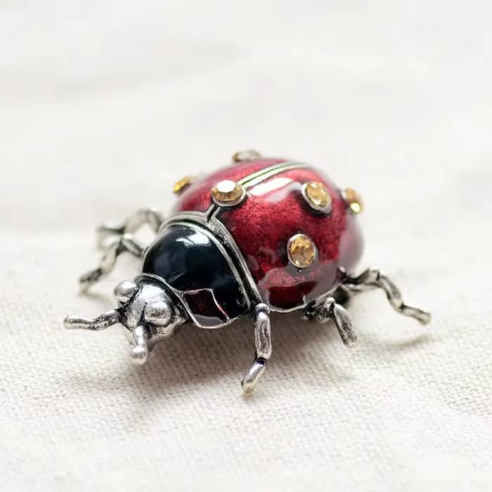Broche CÔTÉ cinelle sept étoiles rouge pour femme, broche trempée, cardigan à col tempérament, accessoires de corsage vintage, élégant, mode