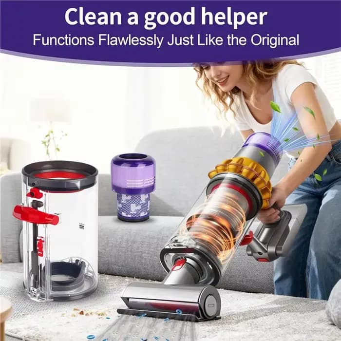 【UNIQUEMENT AVEC NOUVELLE OFFRE】Remplacement du bac à poussière pour aspirateur Dyson V11 V15 SV14 SV15 SV17 SV22