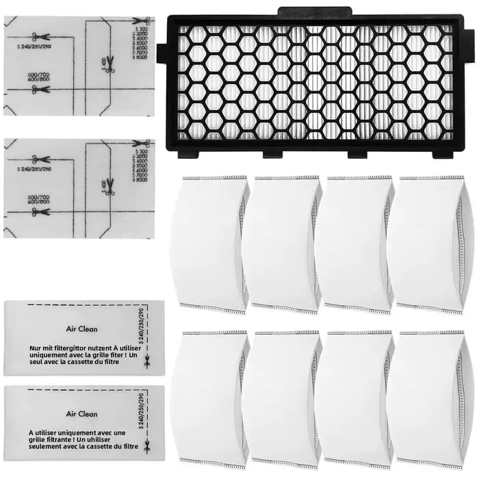 HOME TIMES Filtres de remplacement pour aspirateur Miele Guard M1