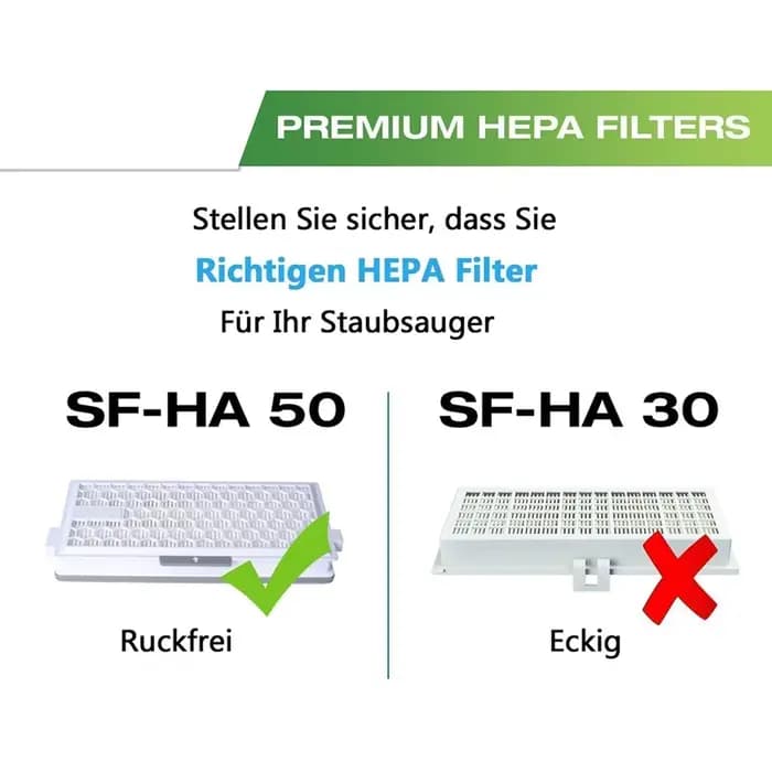 Filtre HEPA AirClean 50 SF-HA50 pour aspirateur Miele