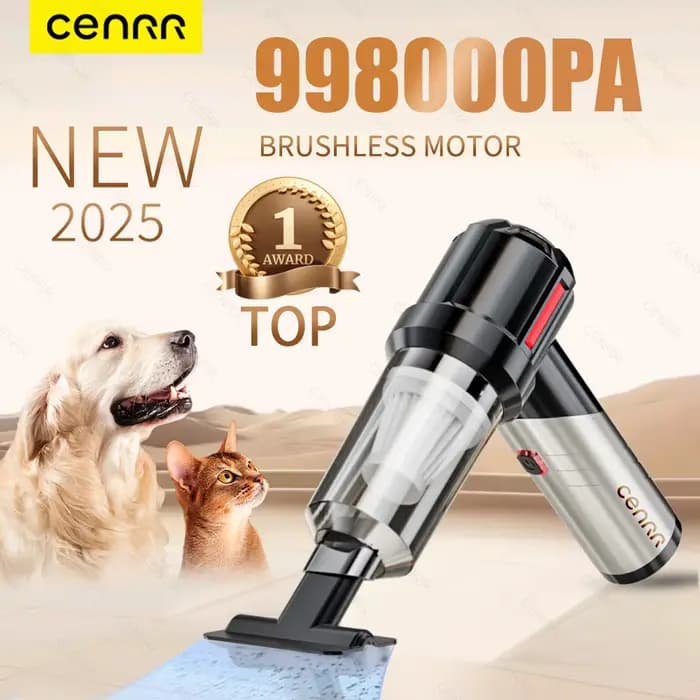 CENRR Aspirateur de voiture haute pression portable sans fil