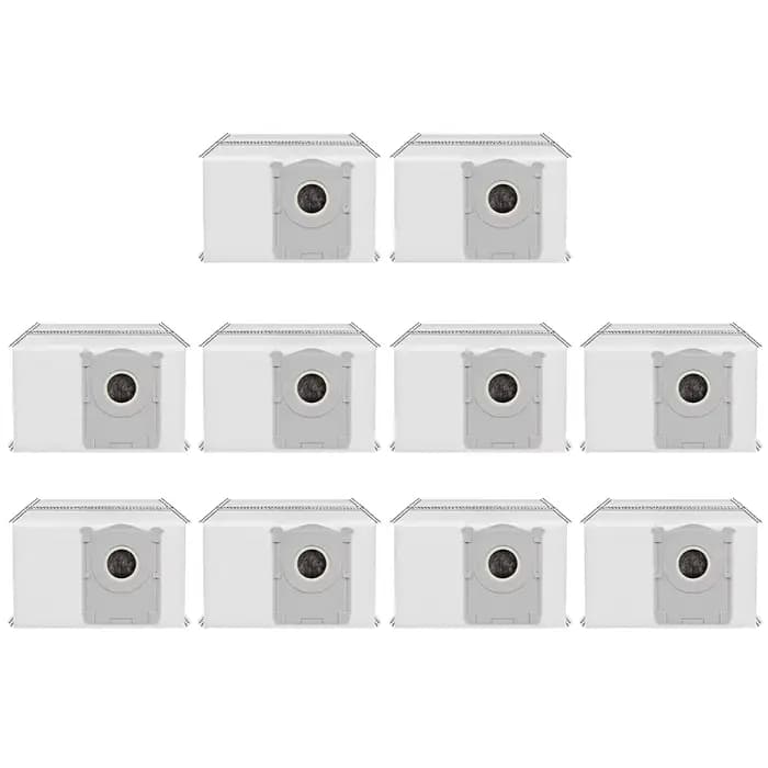 Sacs à poussière pour Ecovacs, Deebot T90 Pro, version réservoir d'eau Omni, filtres de remplacement pour station de vidage automatique 3,5 L, paquet de 4/10