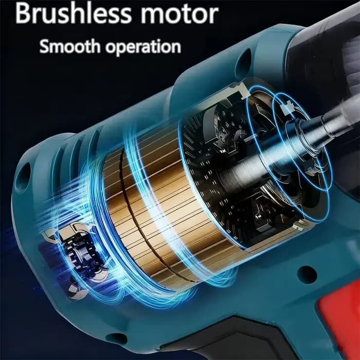 Aspirateur sans fil 240 W adapté à la batterie Dewalt/Makita/Milwaukee/Bosch/Ryobi 18 V