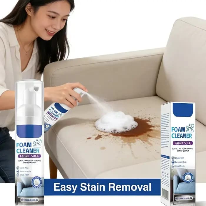 Nettoyant pour canapé en mousse