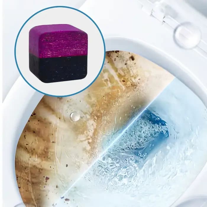 Mini Cube nettoyant pour toilettes