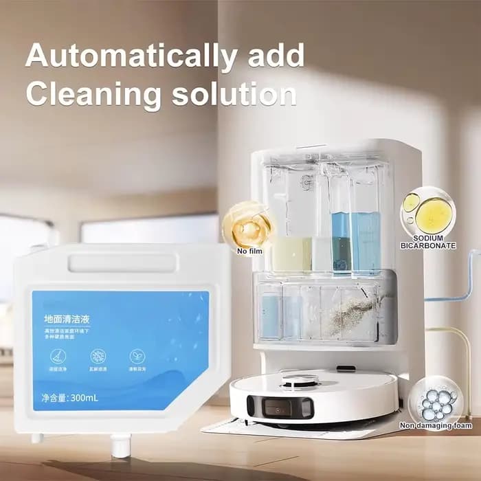 Liquide de nettoyage pour aspirateur Dreame L10s Ultra/S10/S10 PRO/S10 Plus
