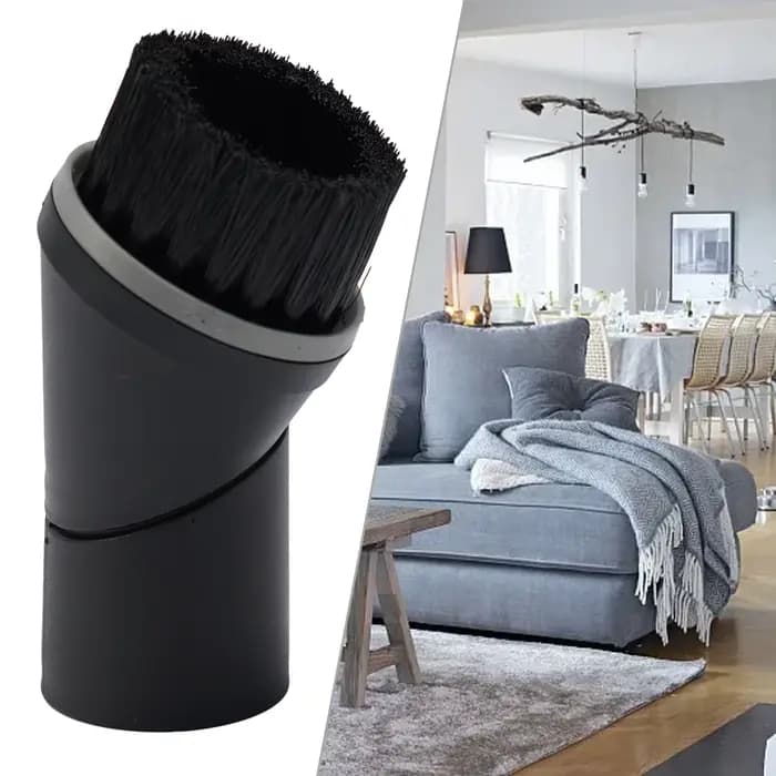 Brosse ronde pivotante