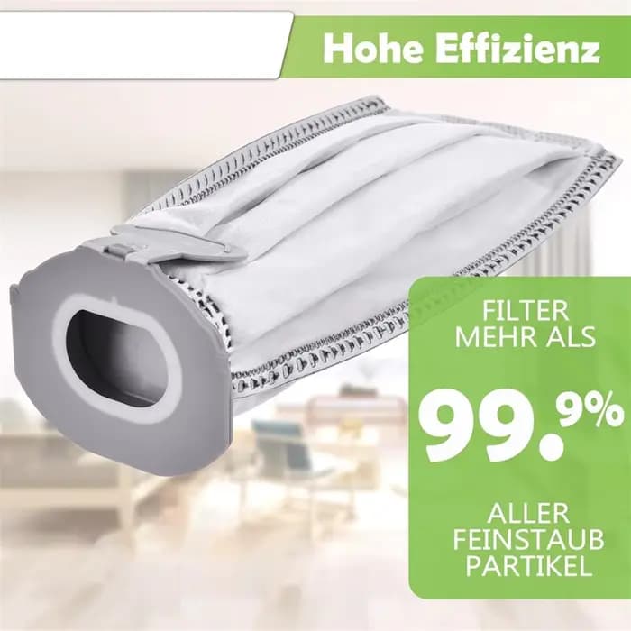 Sacs d'aspirateur pour Vorwerk Kobold VK7 FP7 Premium sac filtrant