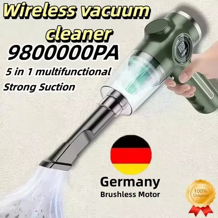 Aspirateur sans fil portable 9800000pa pour voiture