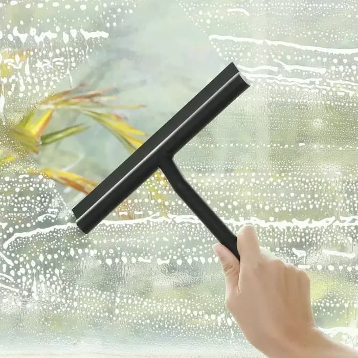 Raclette de douche, essuie-glace pour vitres