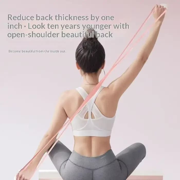 Bandes de résistance en silicone en forme de 8