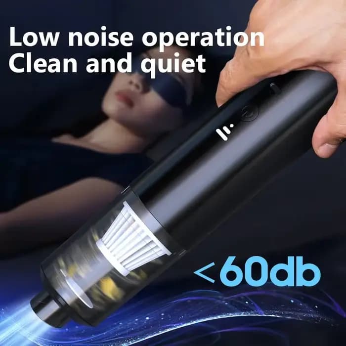 Aspirateur de voiture sans fil portatif